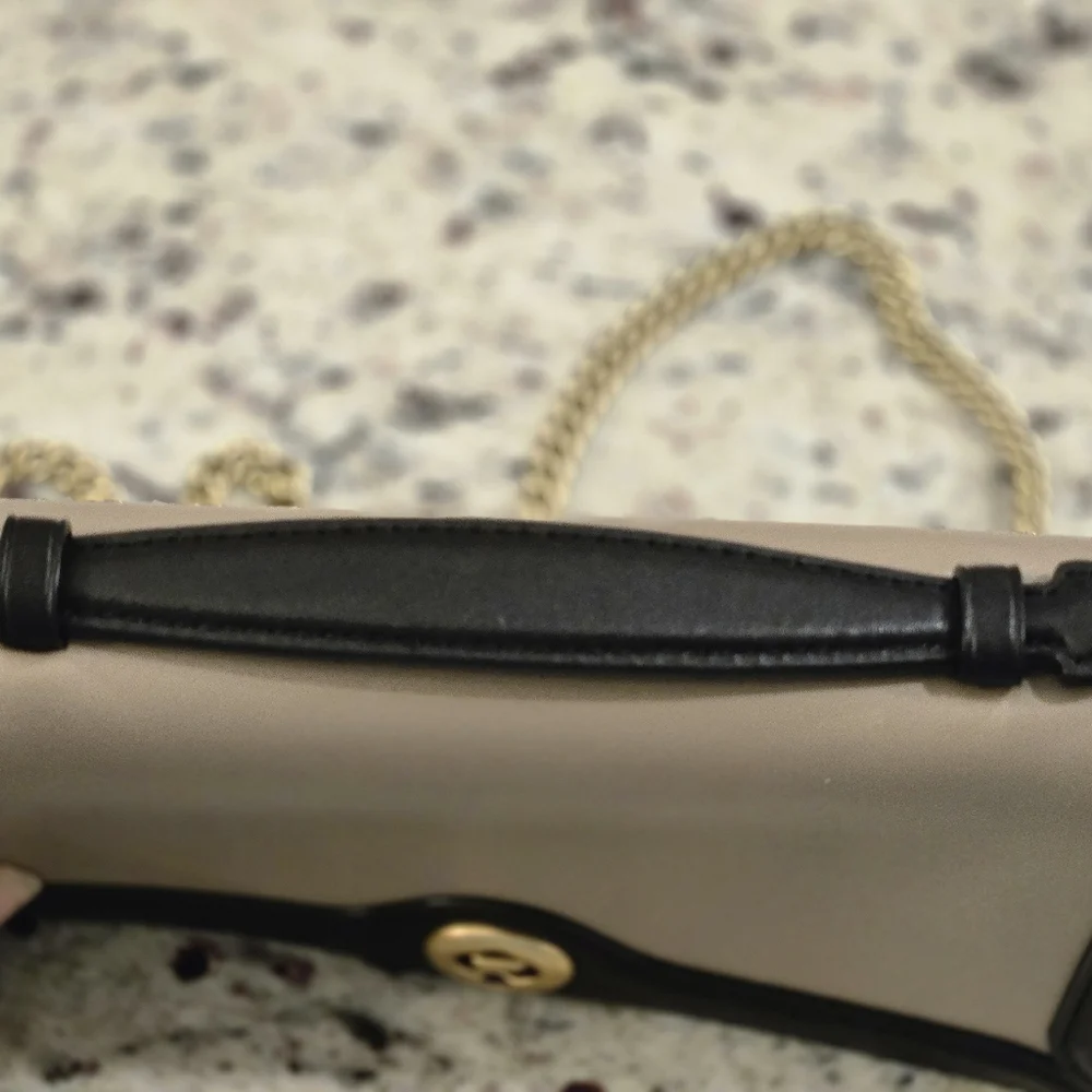 Authentic Coach Riley Chain Clutch in Colorblock ( Excellent Vintage Condition) - Picture 13 of 16